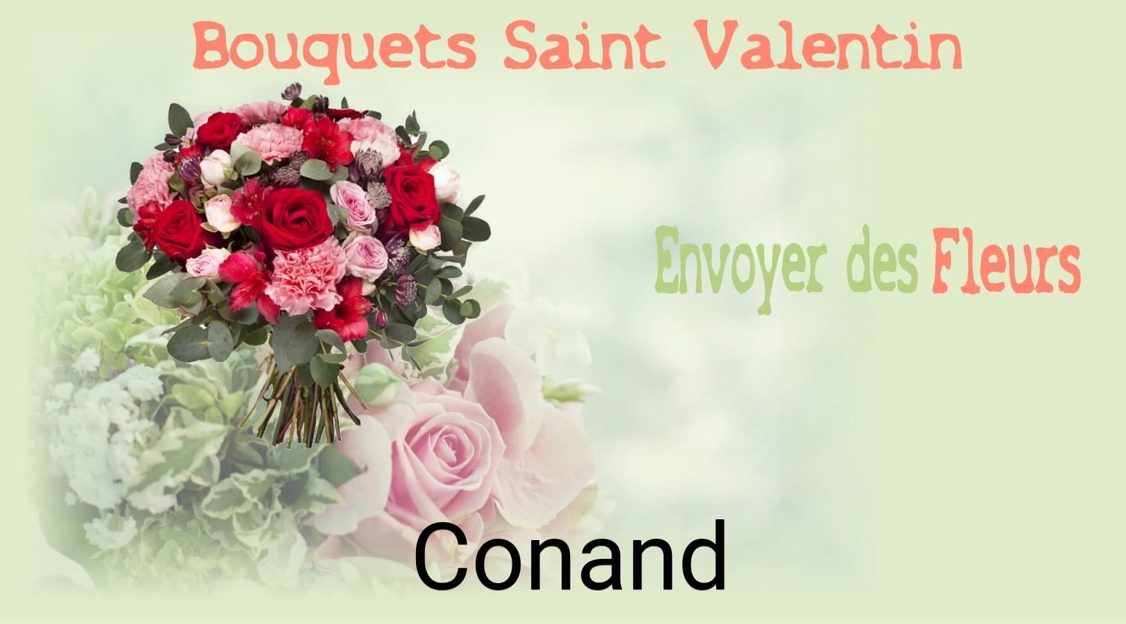 Roses de Saint-Valentin livrées à Conand